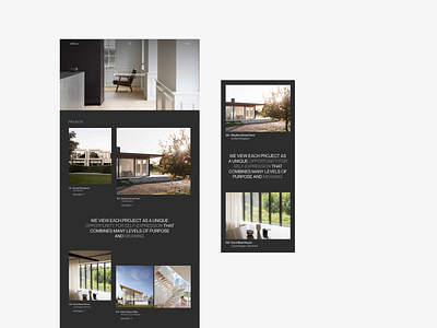 ARCHITECTURAL BUREAU WEBSITE architecture design interior portfolio ui user interface uxui web webdesign website