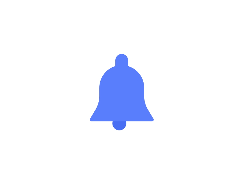 Notification Bell notification bell on