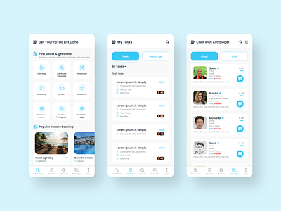 Task Manager - Mobile App app app design clean clean ui design minimal mobile app mobile app design mobile design mobile ui task manager task manager app tasks trend 2022 trendy design ui ui design uiux uiux design ux