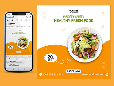 Food Flyer ad ads design banner branding design facebook flyer flyer print flyer template food graphic design instagram post design poster rasturant flyer social media design web banner