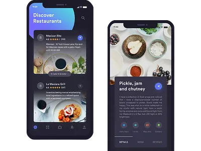 Restaurant App Design 3d animation app best fonts branding design font graphic design icon illustration logo motion graphics ui vector