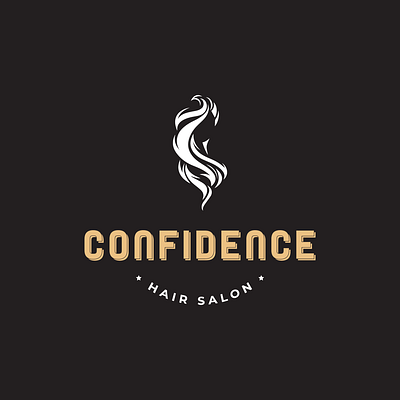 Logo for a Hair Saloon branding creative design design icon illustration logo typography vector