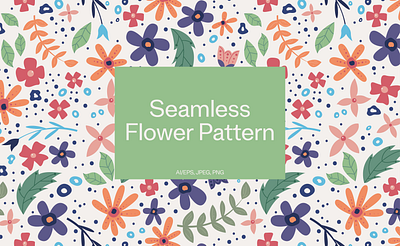 Seamless Flower Pattern floral floral pattern flower pattern flowers pattern patterns vector