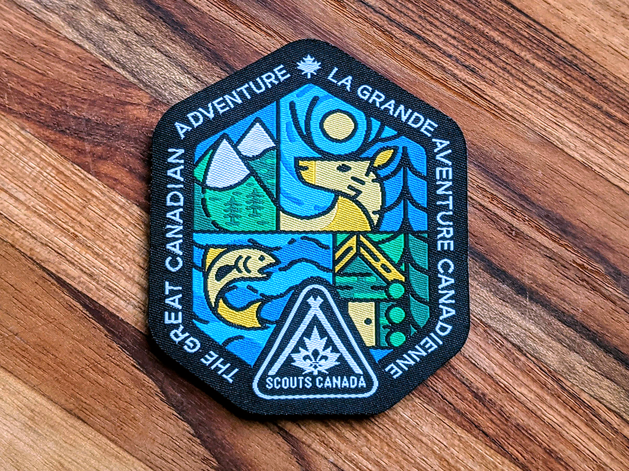 Example of Scouts Canada Crest