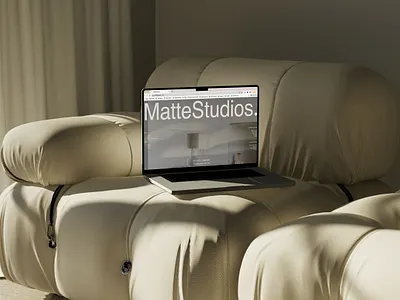 Matte Studios Web Design brand identity branding design graphic design logo modern design print ui ui design uidesign ux uxdesign uxui web design web developement webdev webflow website website design