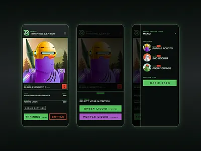 Dronies Training Center dronies nft sol summer solana staking unfold