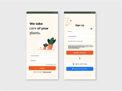 Sign up - UI design graphicdesign loggin mobile mobiledesing signup singin ui uichallange uidaily