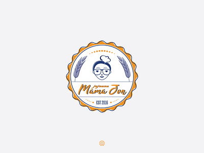 Jajanan Mama Jon - Logo Design backery branding design food logo illustration logo logodesign simple design