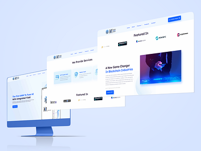 Artichain DeFi Redesign Web Desktop Preview blockchain branding company profile crypto cryptocurrency defi finance graphic design landing page motion graphics nft redesign ui web design