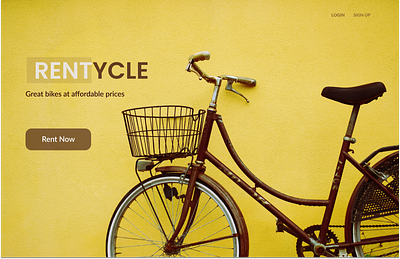 RENTYCLE : My first UI design practice work app branding design figma graphic design icon illustration typography ui uidesign uiux uiweb ux