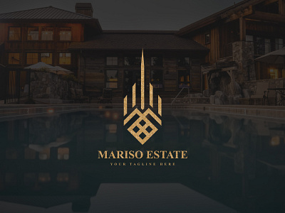 Real Estate Logo advisory agency brand identity building edificio elegant housing logo mark luxury minimalist logo property real estate logo realestatelogo realtor residential