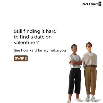 Story telling promotion for Kard family branding illustration ui