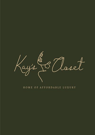 Rebranding for Kay’s closet branding design graphic design logo typography vector