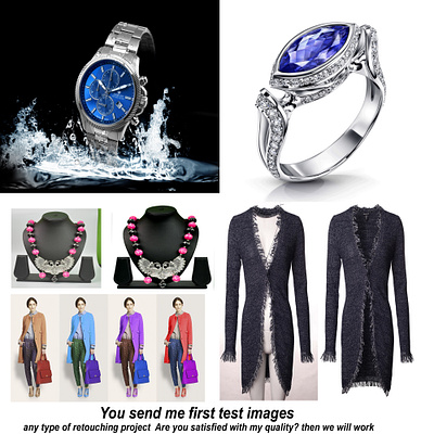 Photoshop Expert/Jewelry Retoucher,Photo Editing,Colorchange animation graphic design photoshop