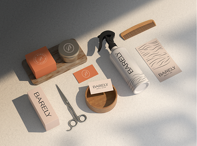 Modern brand identity design for Barely beauty salon | branding beauty branding beauty logo brand identity design branding branding design branding inspiration designlogo elegant logo graphic design identity design illustrator logo logo design logo idea logo inspiration minimal logo monogram salon branding typography visual identity