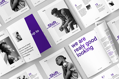 _Shift. Lookbook brochure brochure template design graphic design indesign investor layered letter logo design lookbook magazine minimalist motion graphics multipurpose portfolio portfolio brochure principles print printable website