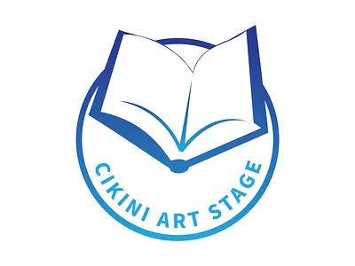 CIKINI ART STAGE branding design logo
