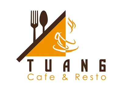 TUANG CAFE & RESTO branding design logo