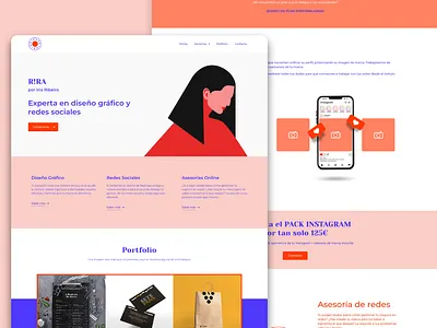 Rira Estudio - Elementor Web Design branding design elementor minimal ui ux wordpress wordpress design