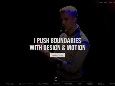 - Let's push boundaries 3d animation app design award awards awwwards fwa interaction landing page motion portfolio ui ui animation user experience user interface ux web design webflow website website design