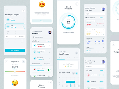 Virtual patient monitoring app blood glucose blood oxygen blood pressure body weight doctor app health app health track app on demand doctor app patient monitor app patientmonitoring app