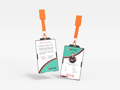 ID Card design branding design graphic design id card id card design illustration social media vector