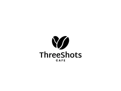 threeshots cafe logo logo