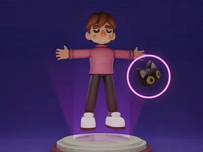 3D Body Scan 3d 3d animation 3d modelling after effects animation blender claymation compositing modelling motion graphics self portrait