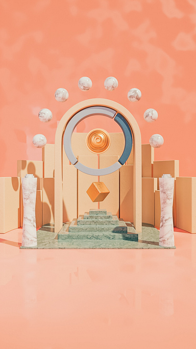 Gold #2 3d 3d art art blender gold illustration