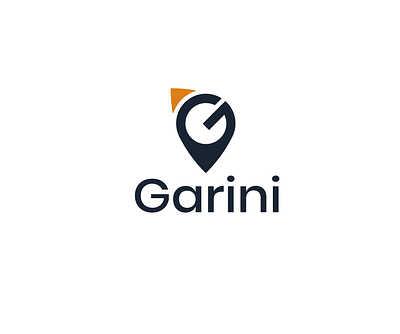 Garini app app brand brandidentity branding burger design garini app illustration letter g location locator logo parking parking car time ui vector