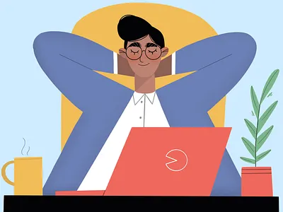 Burnout branding character design commercial illustration design digital art flat illustration illustration