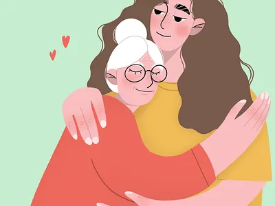 Grief branding character design commercial illustration design digital art flat illustration illustration vector