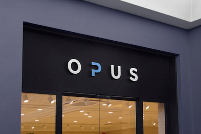 OPUS - Logo Concept branding creative design creative logo elegant minimalist modern typography