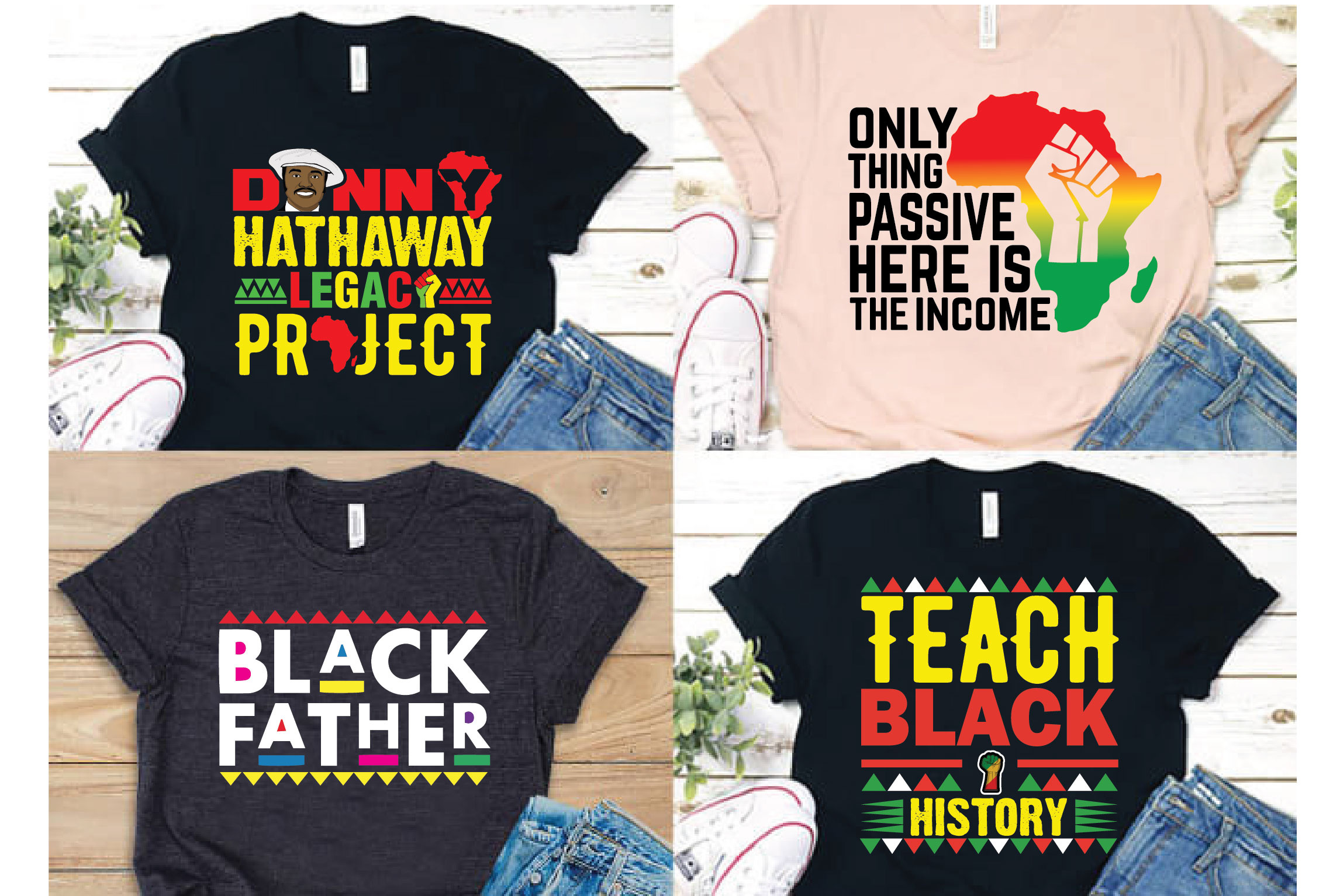 Example of Custom Black History Month T Shirt