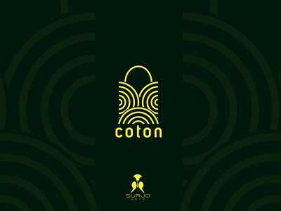 Coton logo bestlogo brand branding clean clothe clothebrand creative e commerce fabric fashion logo logo design logo designer logodesign logoinspiration minimal modern shopebag shopelogo shopping