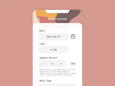 ZELEN Reservation App design greendesign greenjuice hrweb illustration interactiondesign ui uidesign uxuidesign
