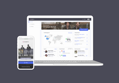 Gamified Content Creator Platform case study crm dashboard design ui ux