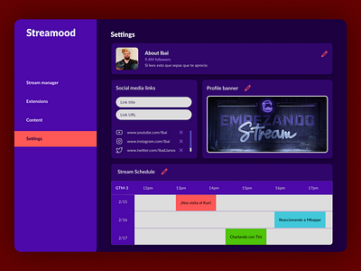 UI Marathon - #6 Challenge app challenge daily daily ui design maraton ui mockup service design club settings ui