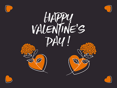 Happy Valentine's Day! 2022 adobe concept design digitalart drawing figma flat design graphic design happyvalentinesday icon illustration photoshop postcard sketch typography ui vector visual design