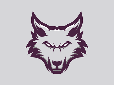 Baby Wolf baby branding cat character design esports forest game gaming head logo mascot nft simple sport vector wild wolf