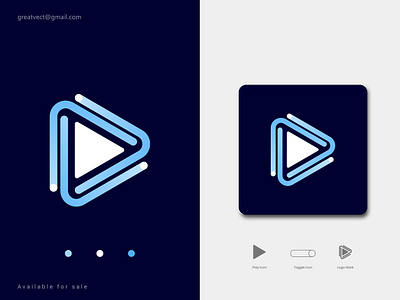 Play + Toggle icon Logo Concept awesome logo awesome play logo brand concept brand identity design branding branding design creative design creative logo creative play logo logo design logotype music brand play brand play brand concept play icon logo play logo play logo concept play music logo play toggle logo toggle logo