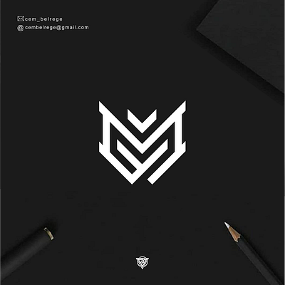 monogram MY 3d animation branding design graphic design icon illustration logo motion graphics typography ui ux vector