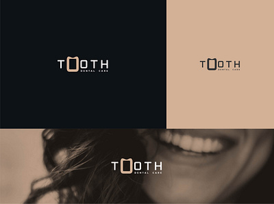 Tooth dental care medical logo clever