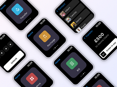 Wallet Smartwatch App Concept apple pay apple watch apple watch app banking app design finance finance app fintech fintech app payment app smartwatch app smartwatch wallet pay wallet wallet app wallet pay wallet smartwatch app watch app