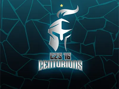 CZS 16 Centurions Logo branding graphic design logo