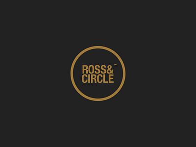 Ross & Circle Branding & packaging branding graphic design logo packaging vector