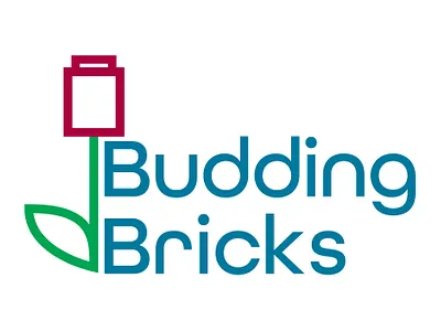 Budding Bricks branding design graphic design illustration logo vector