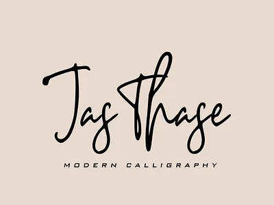 Jas Thase elegant font font signature script valentines day