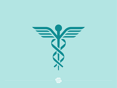 Medical caducesu doctor hospital logo medical medicare symbol vector