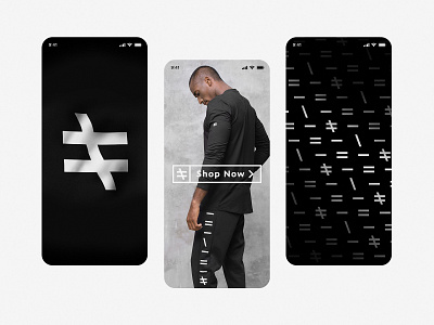 Defy The Brand Digital Presence app branding design digital ecommerce instagram landing page logo minimalist mobile online pattern product shop social media sports ui ux web design website